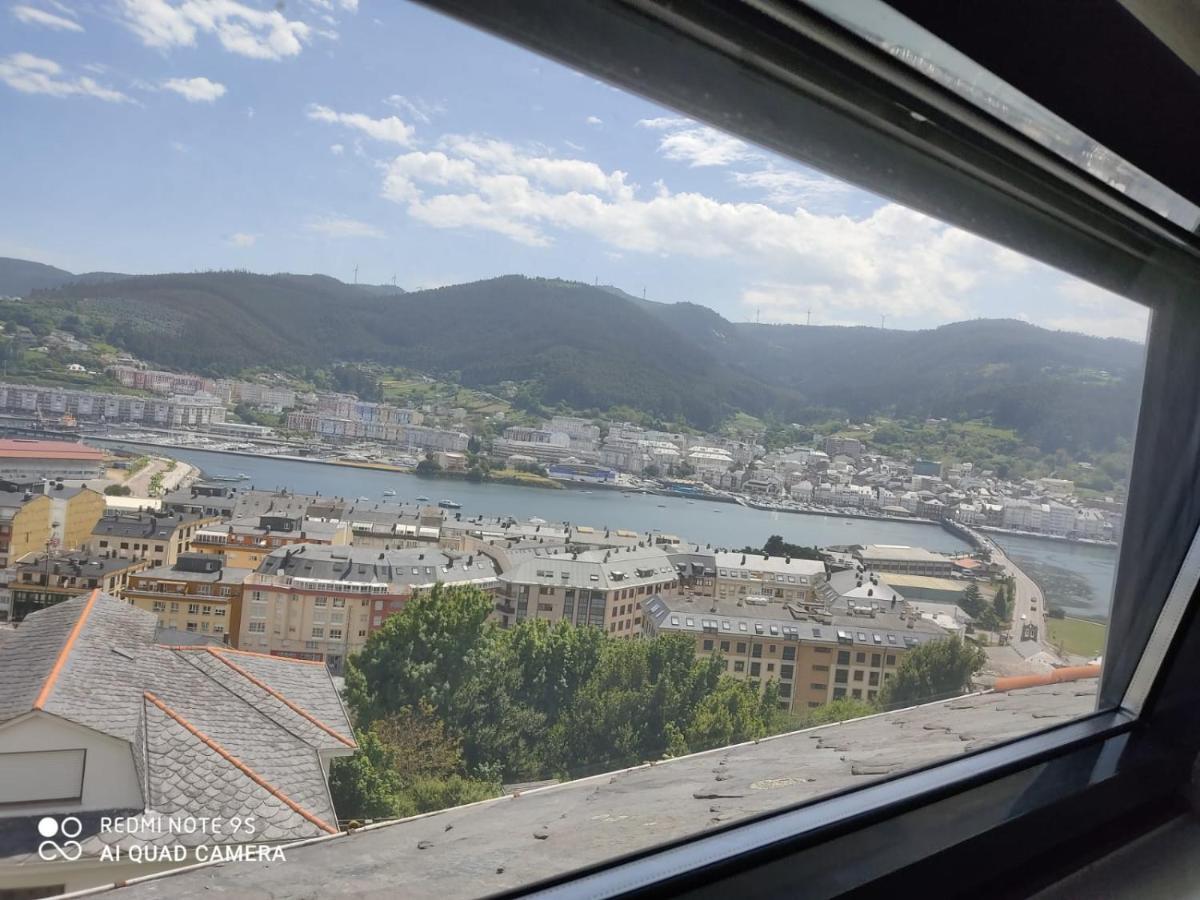 Atico Con Maravillosas Vistas Viveiro Dış mekan fotoğraf